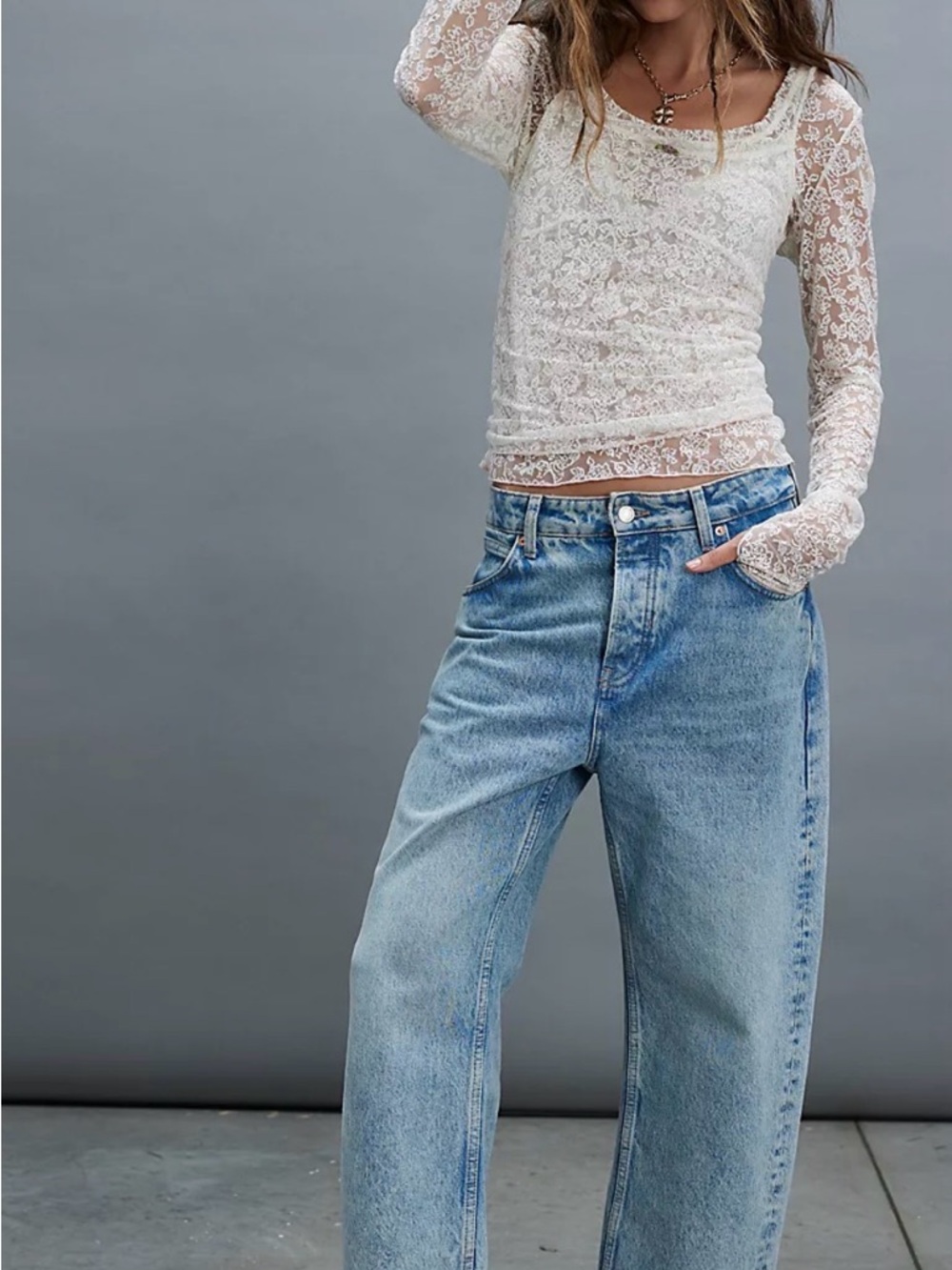 Free People NWT 31 boyfriend, cropped jeans